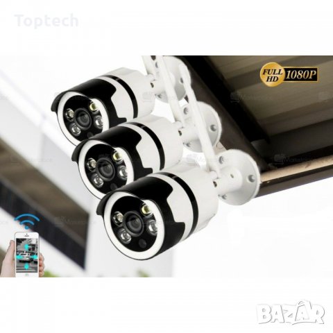 3БР. БЕЗЖИЧНА КАМЕРА СЪС ЗВУК И ЗАПИС В НЕЯ НА SD КАРТА, снимка 1