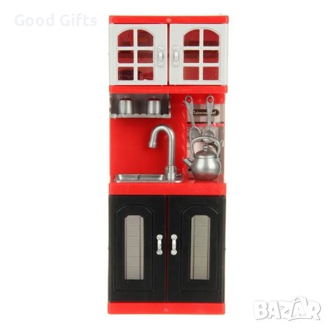 Детска кухня за къща за кукли, снимка 4 - Кукли - 42837193