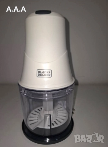 Чопър Black&Decker BXCH260E, 260W, Разграфена купа 500 мл, снимка 3 - Чопъри и пасатори - 52943116