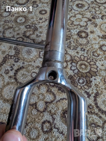 Ретро Шосейна Хромирана Вилка Reynolds 531, снимка 9 - Части за велосипеди - 51922447