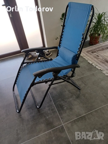 Продам сгъваем стол, шезлонг, снимка 4 - Столове - 54244423