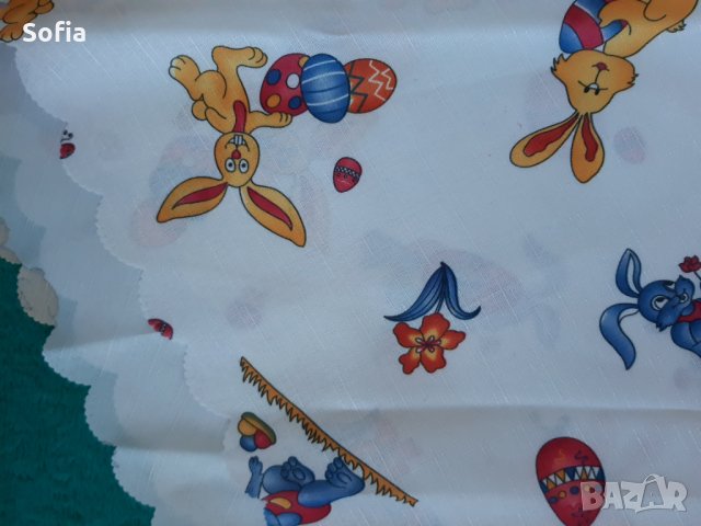 Покривки маса - за Великден/ЛЕН Комплект/Ръкохватки кухня, снимка 8 - Покривки за маси - 31470840