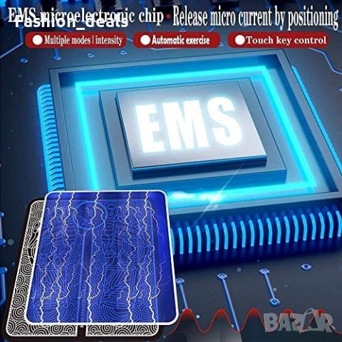 Нов сгъваем преносим електронен мускулен стимулатор за масаж крака, снимка 3 - Масажори - 40531027