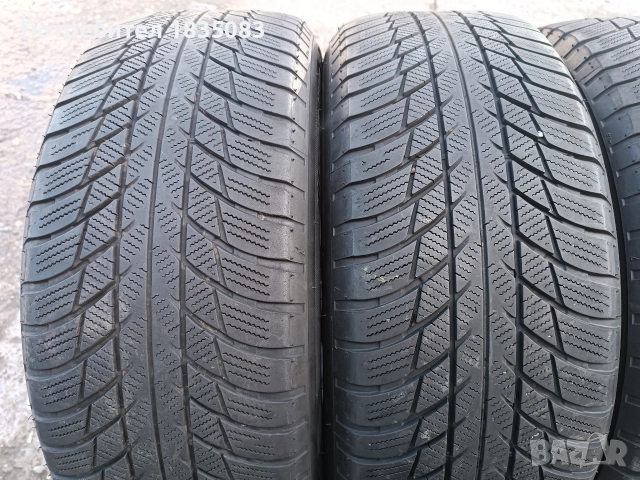 4бр. зимни гуми 225/55/17 Bridgestone, снимка 3 - Гуми и джанти - 52593588