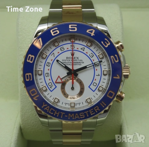 Rolex Yacht-Master II 44mm Steel White Dial Ceramic Automatic Различни Варианти, снимка 13 - Мъжки - 54047647