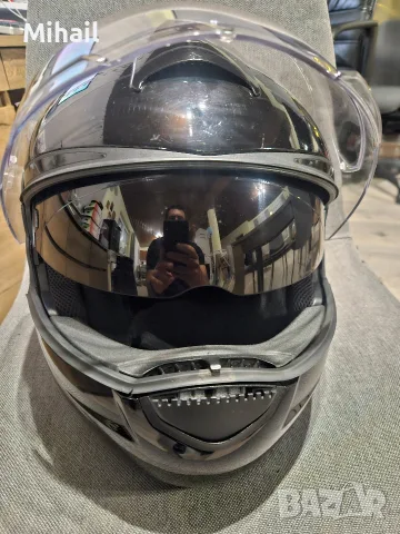 Schuberth C3 оригинална немска каска за мотор , снимка 3 - Аксесоари и консумативи - 56246889