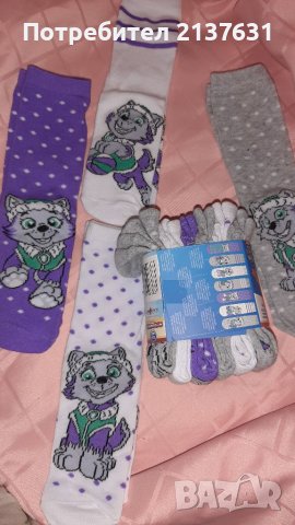 НОВИ  ! ДЕТСКИ ЧОРАПИ PAW PATROL  - Размер 19 /22  ;  23 /26, снимка 4 - Чорапи - 38197730