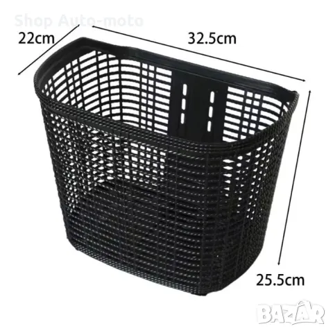 Кошница за велосипед Automat, Предна, Ситна мрежа, PA898, снимка 3 - Аксесоари за велосипеди - 49855426
