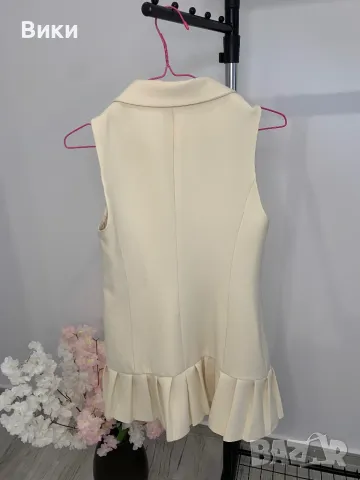 Zara рокля, сако, елек размер XS, подходяща и за S, снимка 10 - Рокли - 50257627