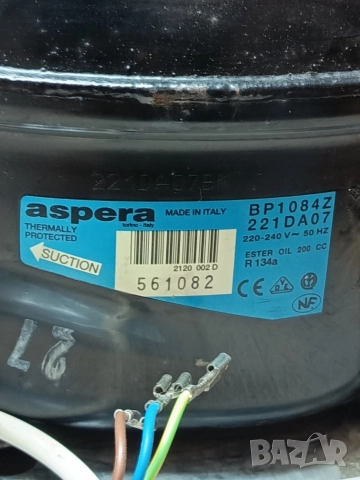 Компресор за хладилник с фризер Siltal", снимка 4 - Хладилници - 52789883