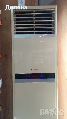 Трифазен колонен климатик | За части/ремонт , Nippon 55-ца 55 000 BTU, снимка 2 - Климатици - 55959398