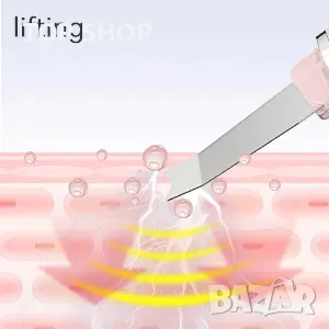 ANLAN Ултразвуков скрубер/ шпатула за кожа 4 в 1, снимка 2 - Козметични уреди - 48507979