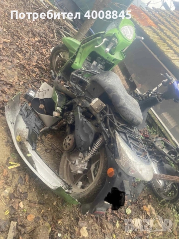 Kymco People S200i на части 