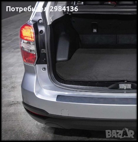 Защитна гумена лента Протектор за задна броня и багажник Черна 90 см х 7 см, снимка 5 - Аксесоари и консумативи - 44165898