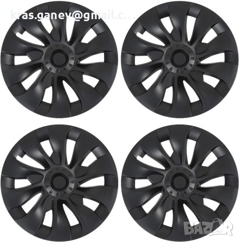Капаци на колелата на Tesla Model 3, тапицерии на колелата, снимка 7 - Части - 42906794