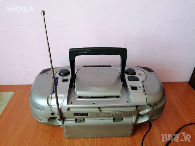 ТОП ОФЕРТА-Philips Boombox Az1202, снимка 4 - Радиокасетофони, транзистори - 51507748