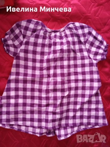 Риза за момиче ,размер 92 , снимка 2 - Бебешки блузки - 51462360