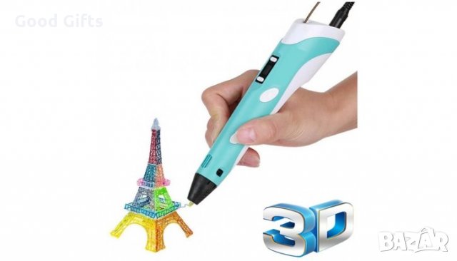 Писалка за 3D рисунки и фигурки 3D Pen-2 Draw your Dream, снимка 4 - Рисуване и оцветяване - 29529870