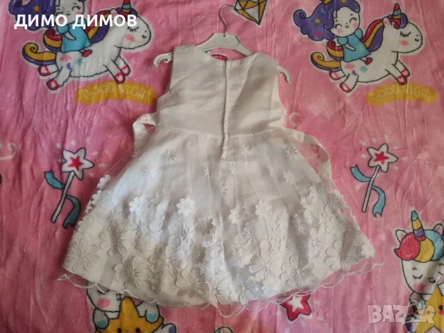 Детска рокля с къс ръкав , снимка 2 - Детски рокли и поли - 49631690