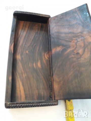 Уникат стара дървена резбована кутия за бижута, снимка 4 - Декорация за дома - 31603403