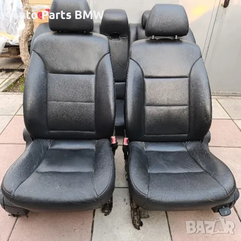 Кожен салон BMW E60 БМВ Е60 черен кожен салон, снимка 7 - Части - 47369508