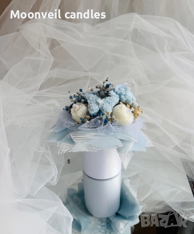 💐Ароматни мини букетчета от соев восък 💐, снимка 3 - Декорация за дома - 52138328