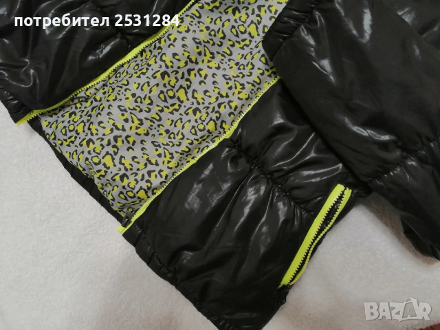 Зимно черно яке, без забележки, размер М /Л, снимка 5 - Якета - 52539645