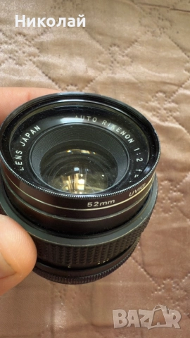 Ricoh Auto Rikenon 50mm f/2 M42, снимка 2 - Обективи и филтри - 51748145