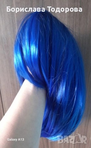 дамски цветни перуки, снимка 3 - Аксесоари за коса - 53102668