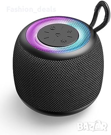 Нов Bluetooth Мини Безжичен високоговорител RGB светлини 360° Колонка музика