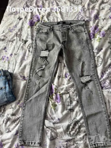 Нови Мъжки Дънки, снимка 2 - Дънки - 47919019