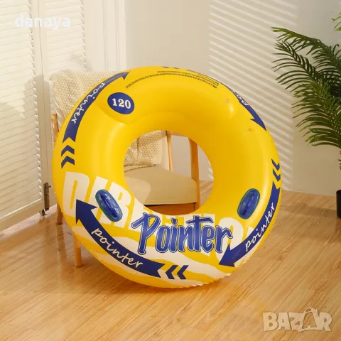 5765 Голям надуваем пояс с дръжки и облегалка Pointer, 120 cm, снимка 2 - Водни спортове - 49217199