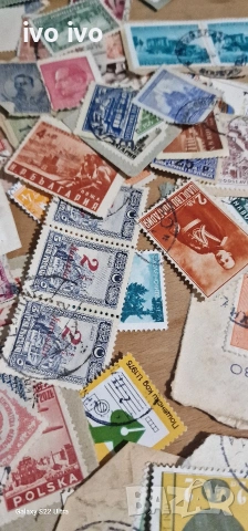 500+ пощенски марки от цял свят, но повечето са стари български, снимка 7 - Филателия - 54218135
