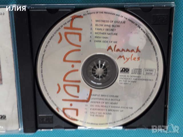 Alannah Myles – 1995 - A-Lan-Nah(Pop Rock,Blues Rock), снимка 5 - CD дискове - 44765665