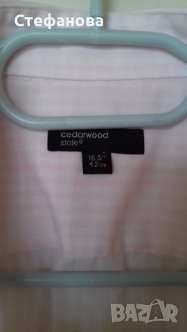 Мъжка риза Cedarwood, снимка 2 - Ризи - 42218861