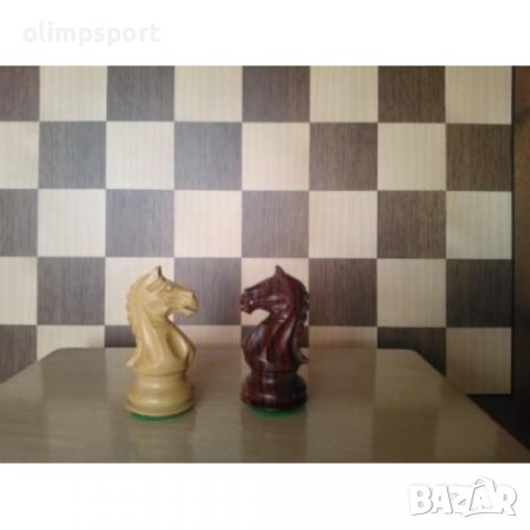 Шахматни  Дървени Фигури SUPREME Стаунтон 6 дизайн, Палисандър.  Изработка - Чемшир / Палисандър.  , снимка 6 - Шах и табла - 37591833