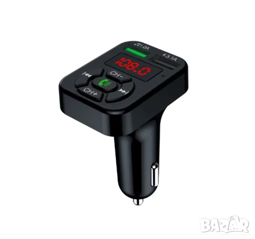 Универсален FM Bluetooth трансмитер за автомобил