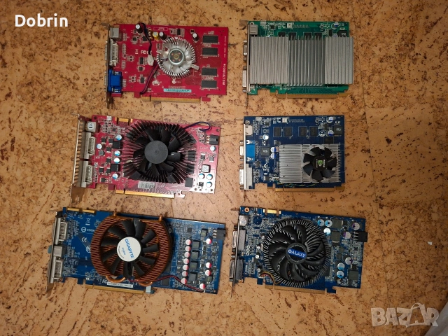 Видеокарти Geforce, Radeon, HDD дискове, FDD флопи