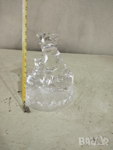 Стъклена декорация мечки, снимка 3 - Декорация за дома - 44758355