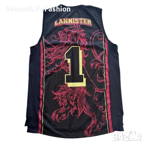 Потник спортен BLACKMILK Lannister Casterly Rock Game of Thrones Shooter, баскетболен размер L, снимка 5 - Спортни дрехи, екипи - 52283261