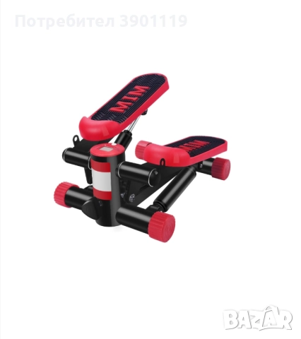 Степер,който брой калории и крачки,използван малко,прекрасен за поддържане на добра фигура в домашни