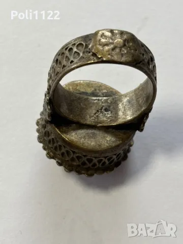 Възрожденски пръстен, снимка 6 - Антикварни и старинни предмети - 50230571