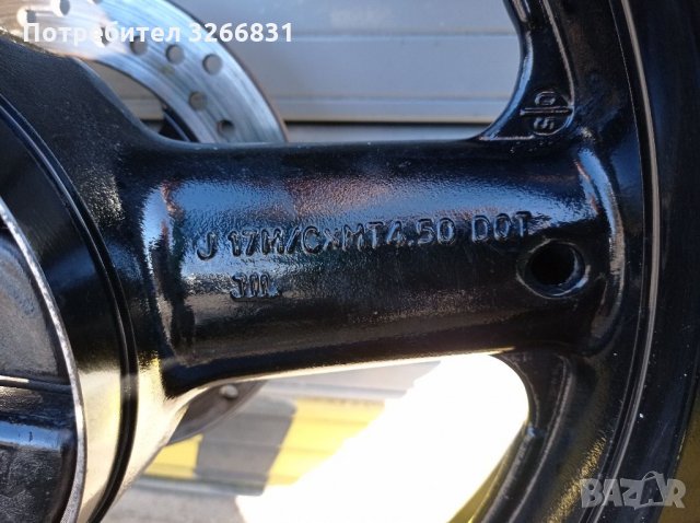 Suzuki SV650i задна джанта с диск , снимка 5 - Мотоциклети и мототехника - 35298234