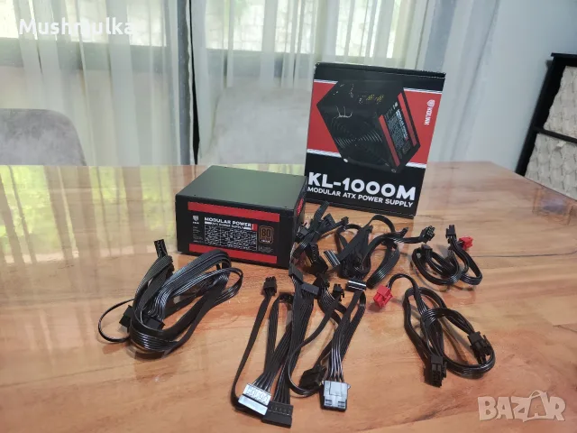 Продавам работещо захранване KOLINK KL-1000M - 1000W - 80 PLUS BRONZE