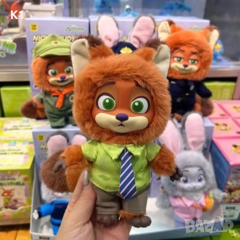 Плюшени играчки Зоотрополис 2 серия, Zootopia Zootropolis Ник/Джуди 18-20см, снимка 3 - Плюшени играчки - 53267685