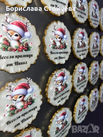 Коледна магнити, снимка 6 - Коледни подаръци - 52307633