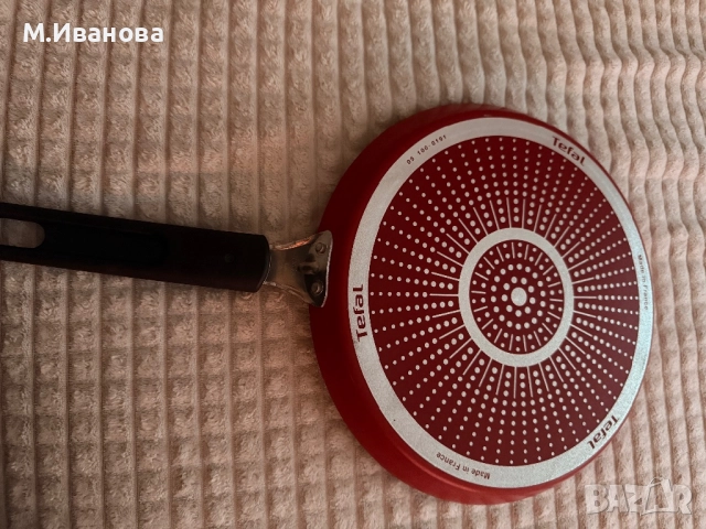 Тиган Tefal за палачинки, снимка 3 - Съдове за готвене - 52960517