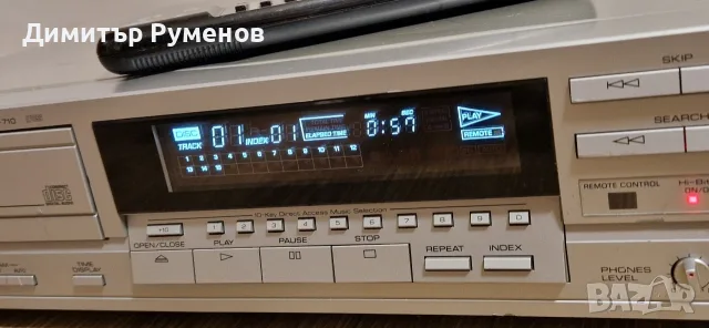 Cd Player Yamaha CDX-710, снимка 4 - Плейъри, домашно кино, прожектори - 56216129