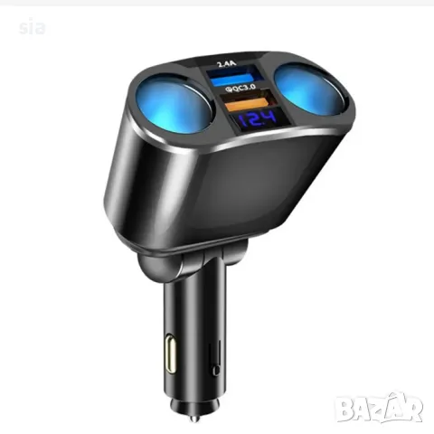 Разклонител за запалка + волтметър, снимка 4 - Аксесоари и консумативи - 44680148