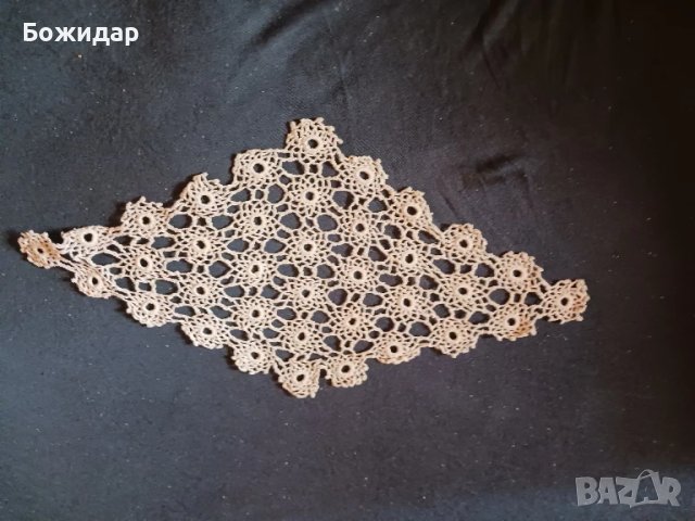 Ръчно Плетено Каре(терличка).На 1 кука., снимка 2 - Декорация за дома - 51348299